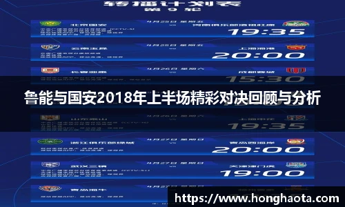 鲁能与国安2018年上半场精彩对决回顾与分析